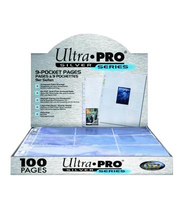 Ultra Pro Silver Series Pages [9 Bol] (100) 11 Anillas