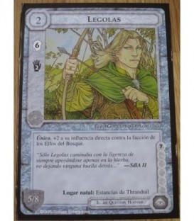 Lámina Dos Caras - Legolas + Indur Muerte del Alba