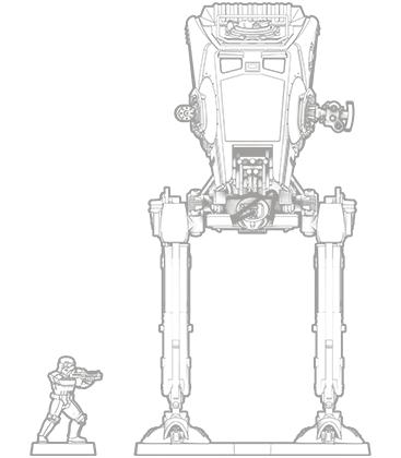 Star Wars Legion: AT-ST (Expansión de Unidad)