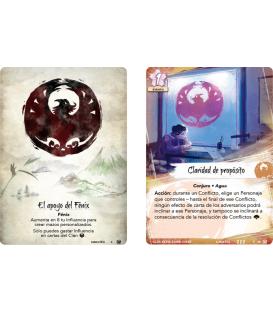 La Leyenda de los Cinco Anillos LCG: Discípulos del Vacío (Pack del Clan del Fénix)