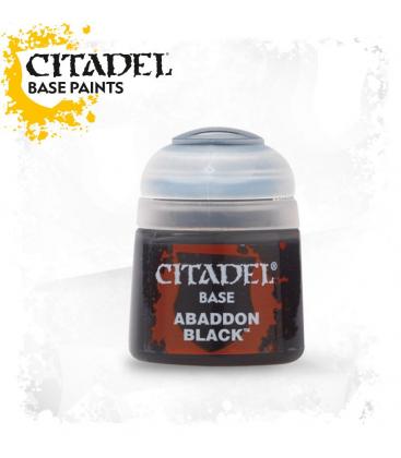 Pintura Citadel: Base Abaddon Black