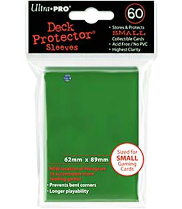 60 Fundas Ultra Pro (62x89mm) Mini Deck Protector - Verde