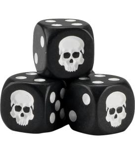 Warhammer Cubo de Dados - Negro (20)