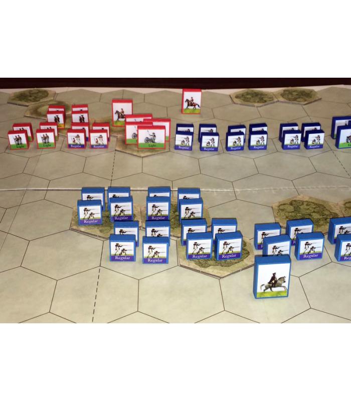 THE AMERICAN REVOLUTION THE FRENCH COMMAND & COLOURS TRICORNE COMPASS GAMES 