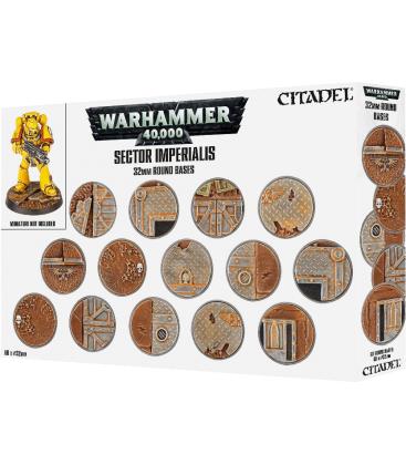 Warhammer 40,000: Sector Imperialis (32 mm. Round Bases)