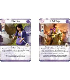 La Leyenda de los Cinco Anillos LCG: Guerreros del Viento (Pack del Clan Unicornio)