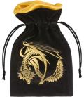 Bolsa Q-Workshop: Dragon (Black & Golden Velour) Bolsa Q-Workshop: Dragon (Black & Golden Velour)