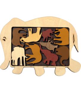Puzzle Elefantes / Elephant Parade