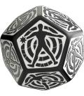 Q-Workshop: D12 Hit Location Dice (Negro & Blanco) Q-Workshop: D12 Hit Location Dice (Negro & Blanco)