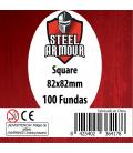 Fundas Steel Armour (80x80mm) Estándar (100) - Exterior 82x82mm Fundas Steel Armour (80x80mm) Estándar (100) - Exterior 82x82mm
