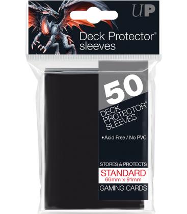 50 Fundas Ultra Pro (66x91mm) Deck Protector - Negro