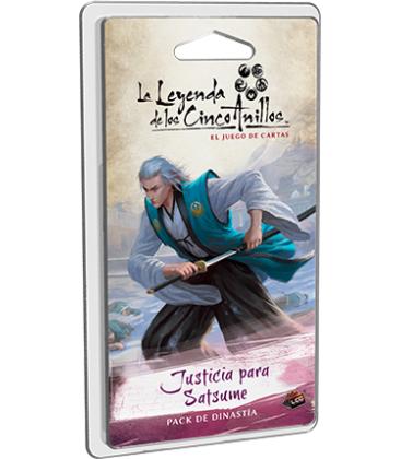 La Leyenda de los Cinco Anillos LCG: Justicia para Satsume / Pack de Dinastía
