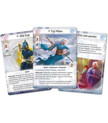 La Leyenda de los Cinco Anillos LCG: Justicia para Satsume / Pack de Dinastía