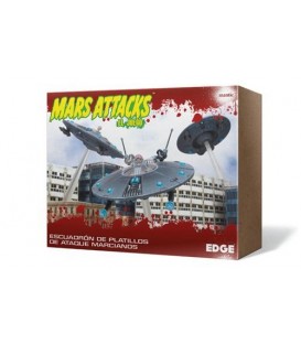 Mars Attacks: Escuadrón de Platillos de Ataque Marcianos