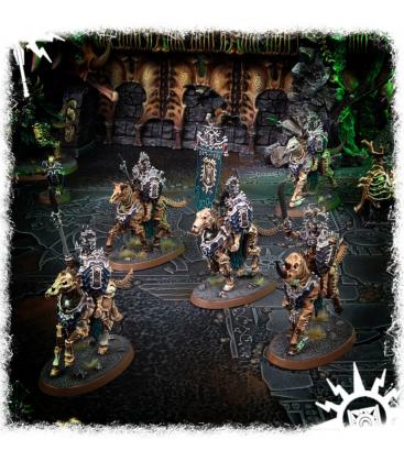 Warhammer Age of Sigmar: Ossiarch Bonereapers (Kavalos Deathriders)