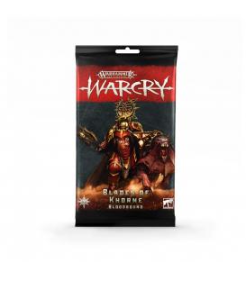 Warcry: Blades of Khorne Bloodbound (Card Pack)