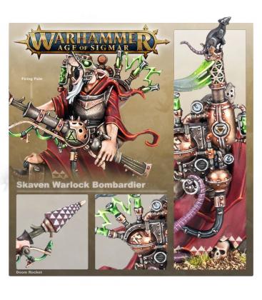 Warhammer Age of Sigmar: Skaven (Warlock Bombardier)