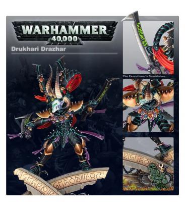 Warhammer 40,000 Drukhari (Drazhar)