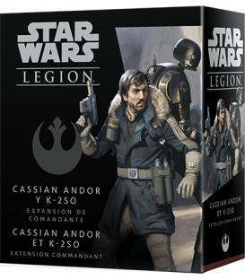 Star Wars Legion: Cassian Andor y K-2SO (Expansión de Comandante)