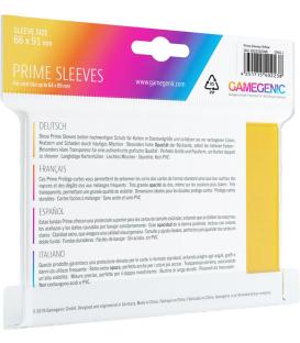 Gamegenic: Pack Prime Sleeves (Amarillo) (100)