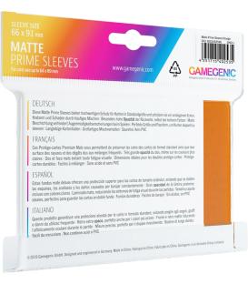 Gamegenic: Pack Matte Prime Sleeves (Naranja) (100)