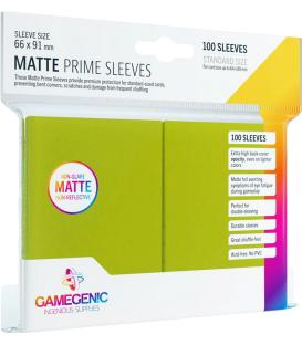 Gamegenic: Pack Matte Prime Sleeves (Verde Lima) (100)