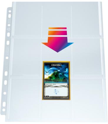 Gamegenic: Ultrasonic 9-Pocket Pages Top-Loading Display (50)