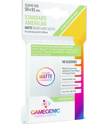 Gamegenic: Matte Standard American Sleeves 59x91mm (50)