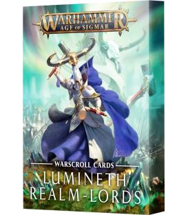 (OUTLET) Warhammer Age of Sigmar: Lumineth Realm-Lords (Cartas de Hojas de Unidad)