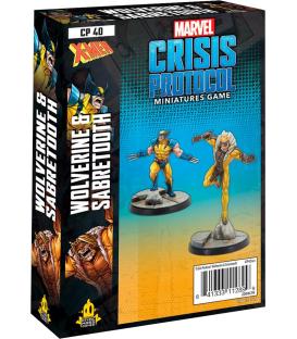 Marvel Crisis Protocol: Wolverine & Sabretooth (Inglés)