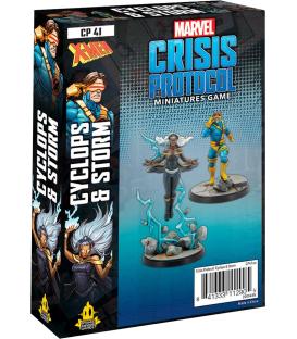 Marvel Crisis Protocol: Cyclops & Storm (Inglés)