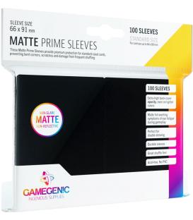 Gamegenic: Pack Matte Prime Sleeves (Negro) (100)