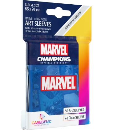 Gamegenic: Marvel Champions Art Sleeves 66x91mm (50)(Blue)