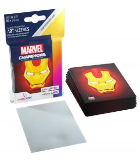 Gamegenic: Marvel Champions Art Sleeves 66x91mm (50) (Iron Man)