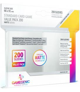 Gamegenic: Matte Standard Card Game Value Pack 66x91mm (200)
