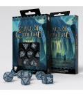 Q-Workshop: Call of Cthulhu (Abyssal/White) Dice Set Q-Workshop: Call of Cthulhu (Abyssal/White) Dice Set
