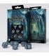 Q-Workshop: Call of Cthulhu (Abyssal/White) Dice Set