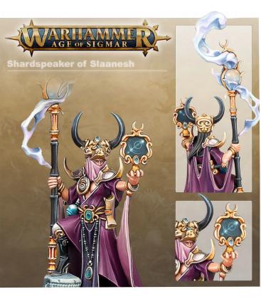 Warhammer Age of Sigmar: Hedonites of Slaanesh (Shardspeaker of Slaanesh)