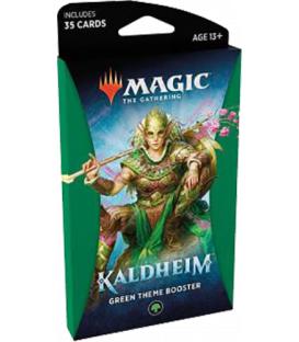 Magic The Gathering: Kaldheim (Green Theme Booster) (Inglés)