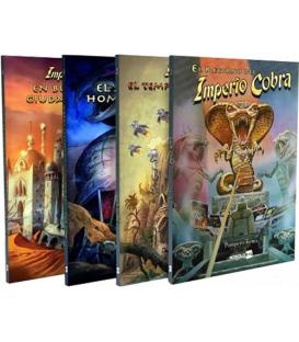 Imperio Cobra: Pack 4 Libro-Juegos