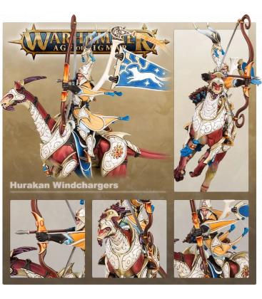 Warhammer Age of Sigmar: Lumineth Realm-Lords (Hurakan Windchargers)