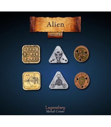 Legendary Metal Coins: Alien (24)