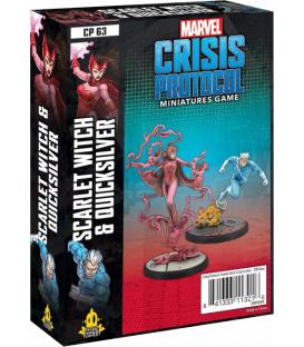 Marvel Crisis Protocol: Scarlet Witch & Quicksilver (Inglés)