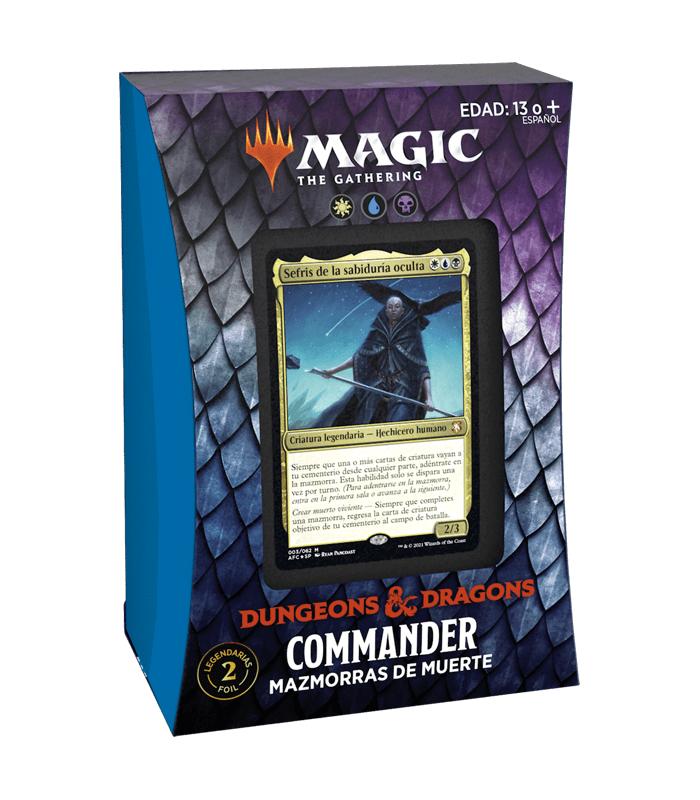 Sin sentido Gracias Leer Magic the Gathering: Aventuras en Forgotten Realms - Mazo Commander  (Mazmorras de Muerte) - Mathom Store S.L.
