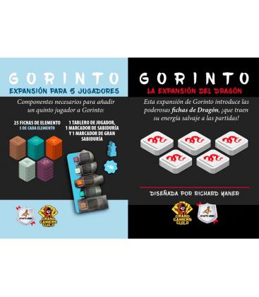 Gorinto: Pack Dragón + Expansión para 5 Jugadores