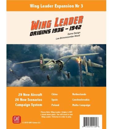Wing Leader: Expansion 3 - Origins 1936-1942