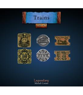 Legendary Metal Coins: Train Units (24)