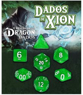 El Resurgir del Dragón: Dados de Xion (Verde Zefirira)