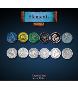 Legendary Metal Coins: Elements (6)