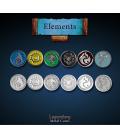 Legendary Metal Coins: Elements (6) Legendary Metal Coins: Elements (6)